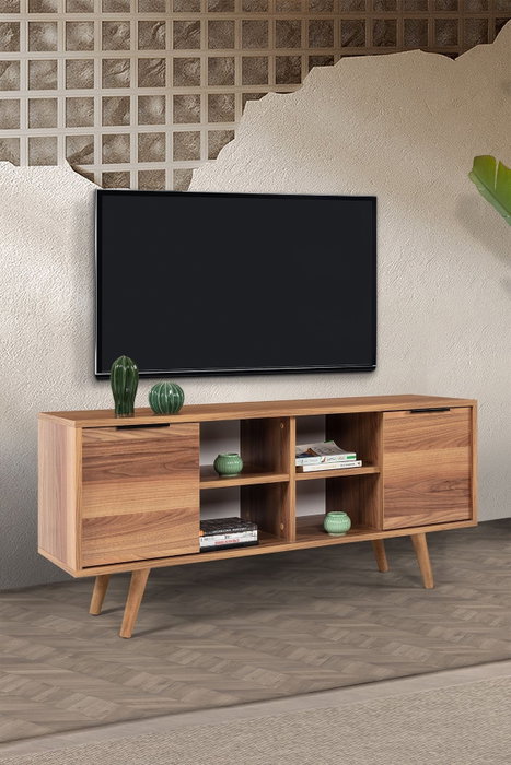 Hanah Home Sina 3320 Soporte para TV Nogal